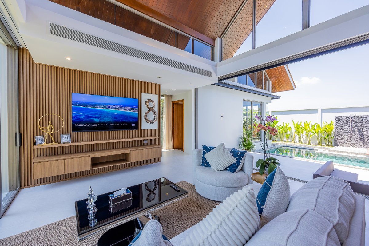 Interior view of 3-Bedroom Villa for Sale in Thalang - Grandma Villas GM2