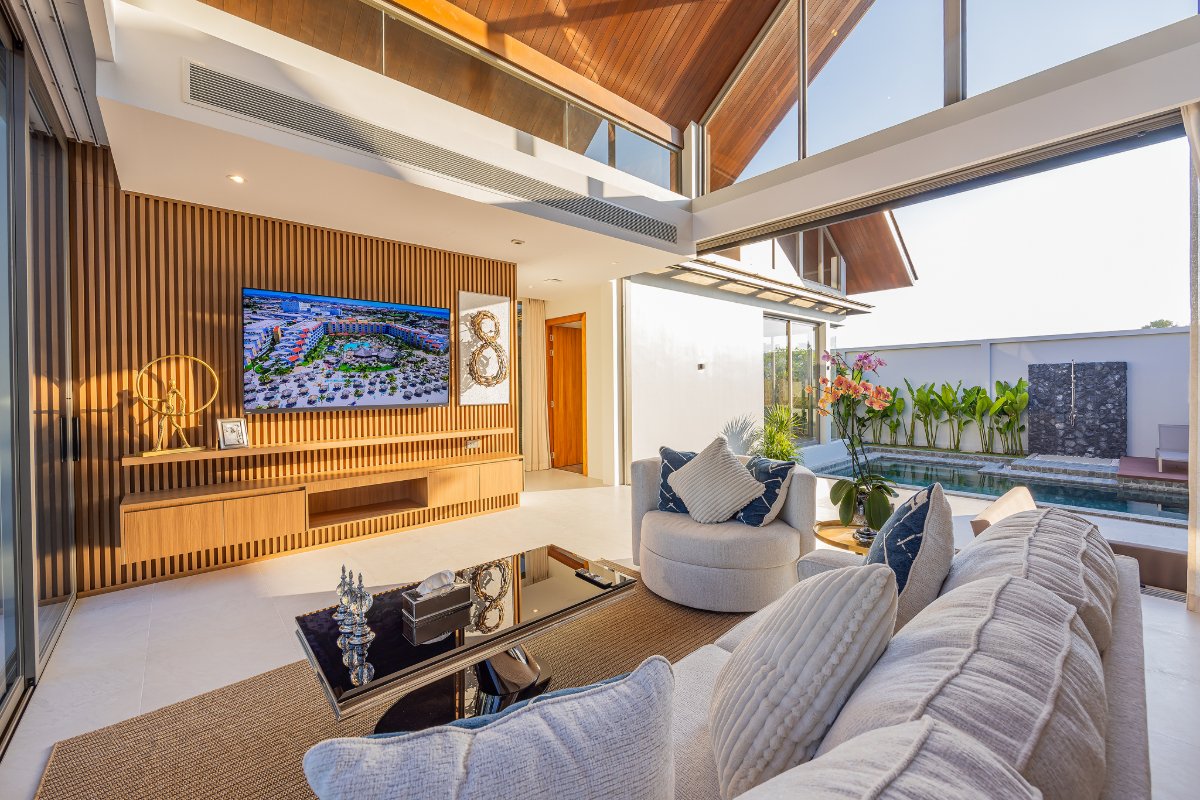 Interior view of 3-Bedroom Villa for Sale in Thalang - Grandma Villas GM2