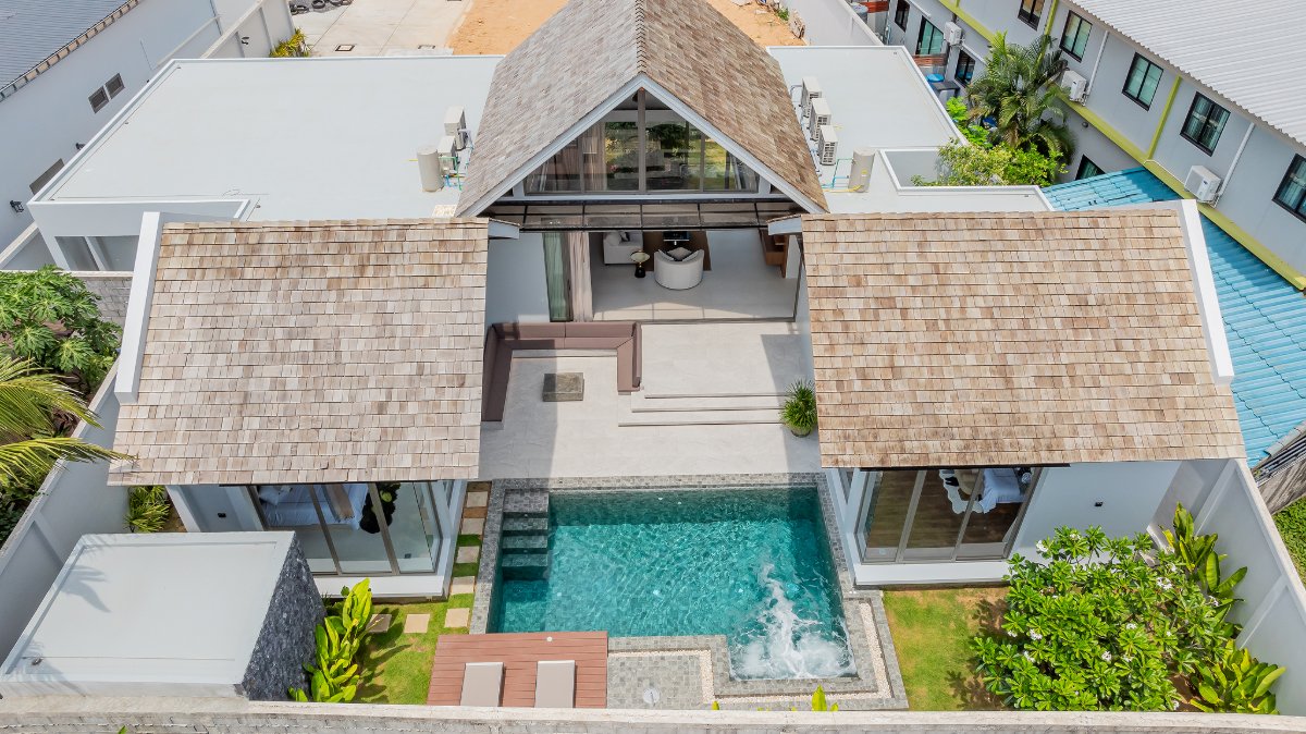 Interior view of 3-Bedroom Villa for Sale in Thalang - Grandma Villas GM2