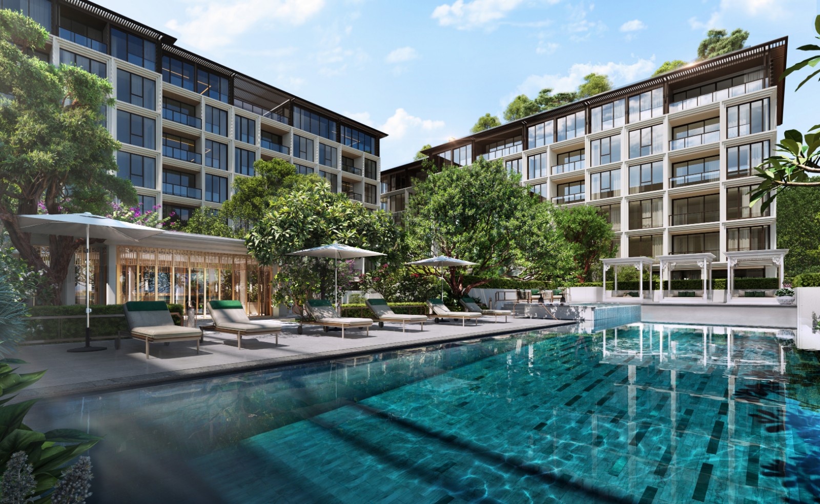 Interior view of 2 Bedroom Apartment for Sale at Intercontinental Residence Phuket, Kamala Beach