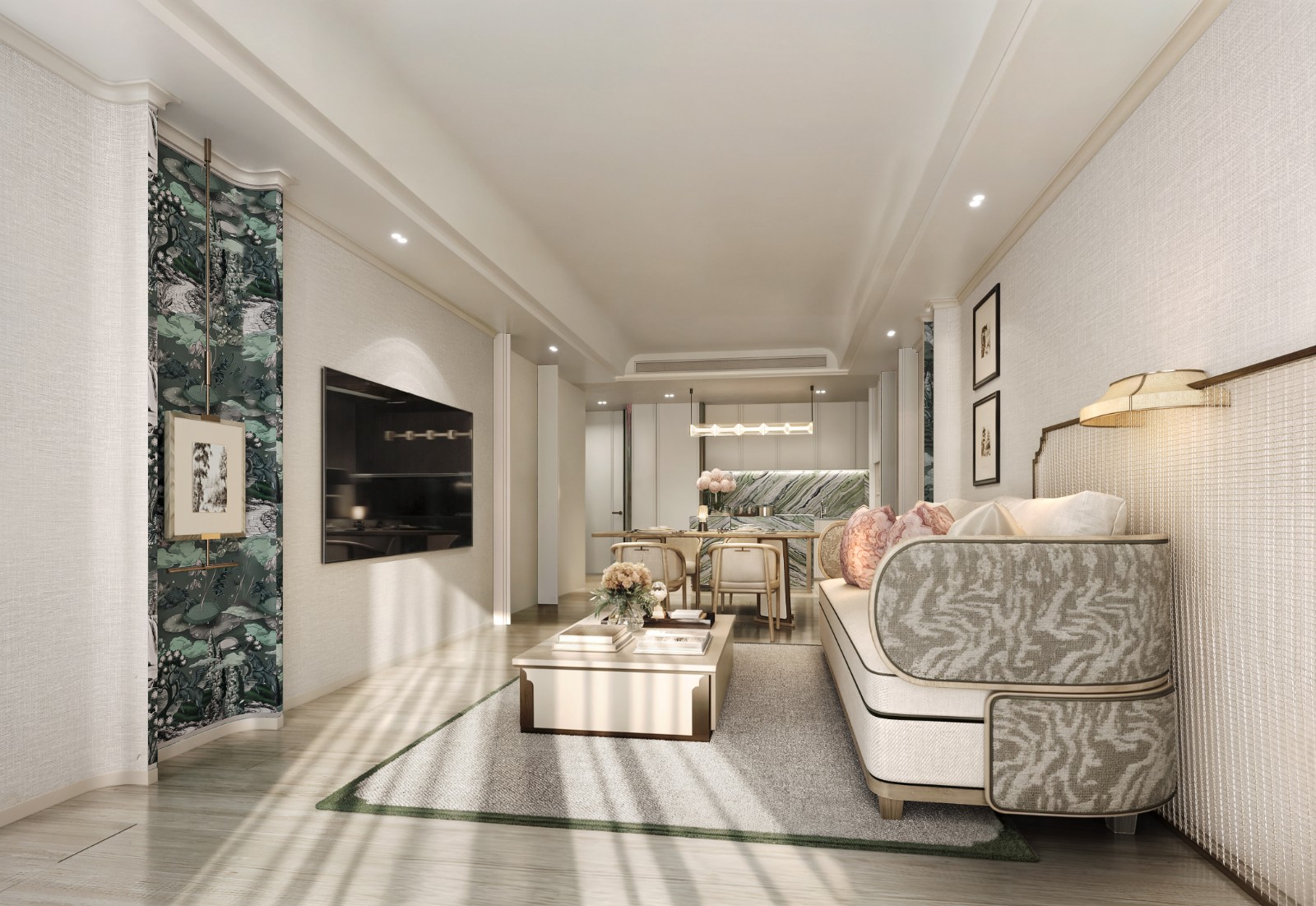 Interior view of 2 Bedroom Apartment for Sale at Intercontinental Residence Phuket, Kamala Beach