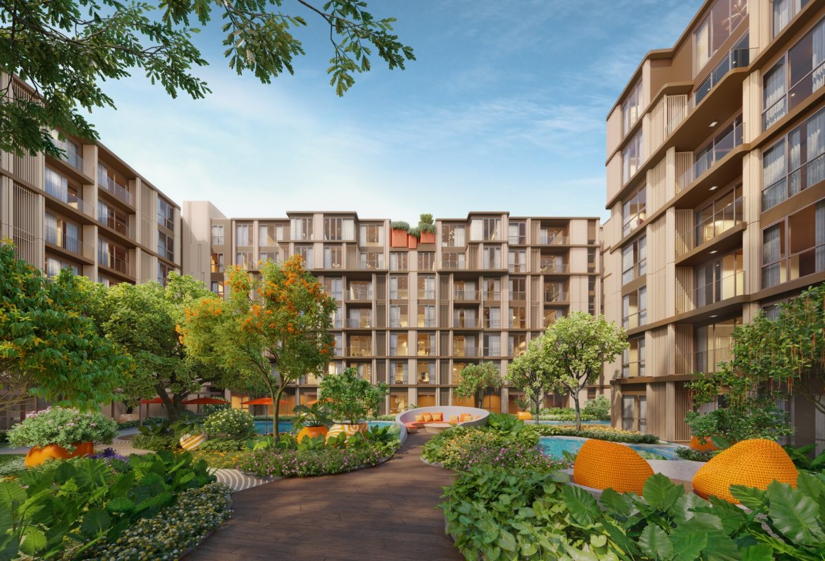 Interior view of 1-Bedroom Canvaz Palette Cherngtalay Condo for Sale - Completion Q2 2028