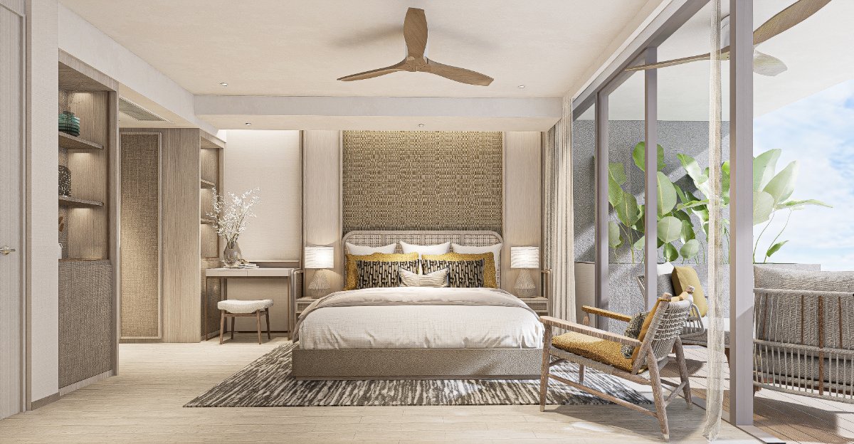 Interior view of 2 Bedroom Condo with Pool for Sale at Bellaguna Lake Residences Lotus
