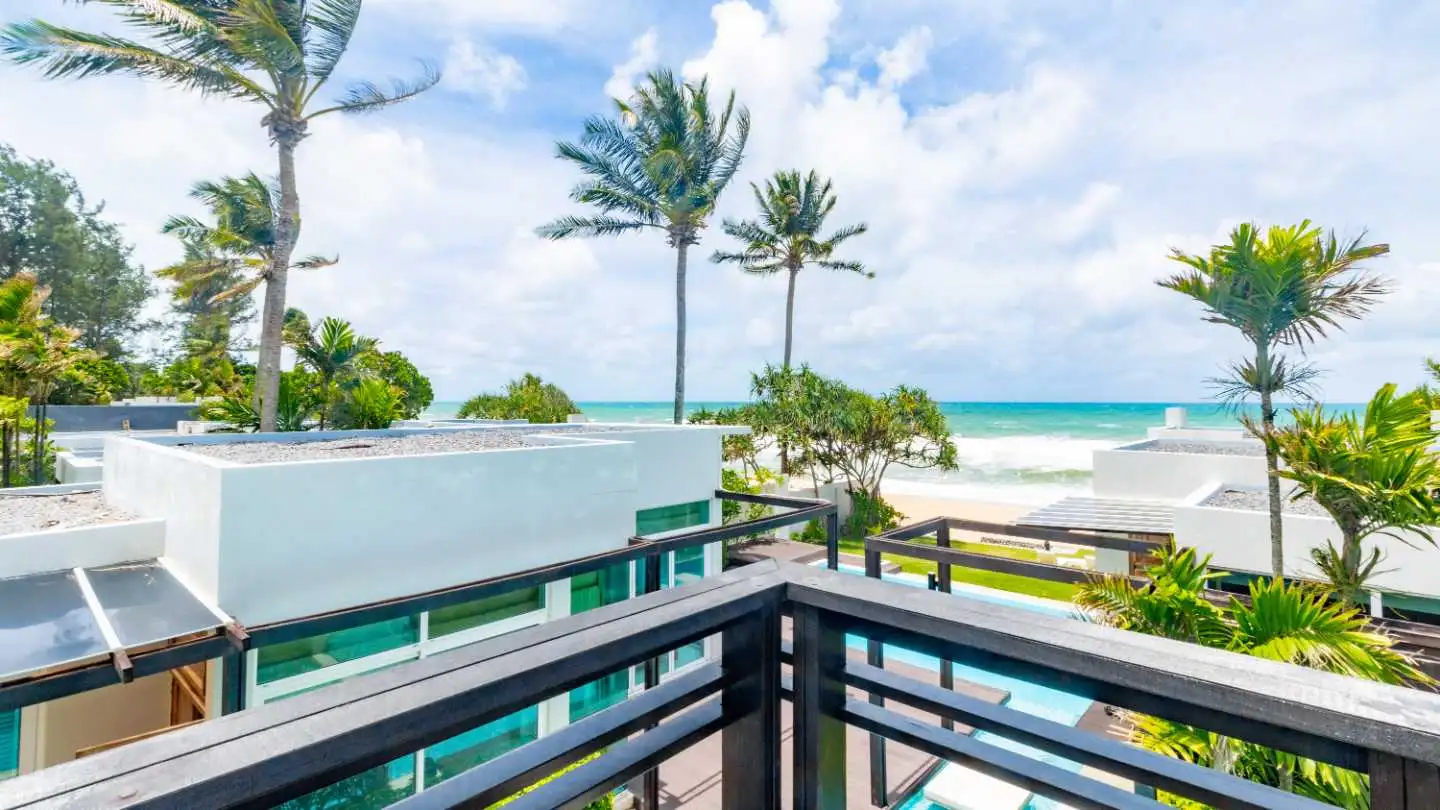 View from Absolute Oceanfront Villa Near Phuket International Airport