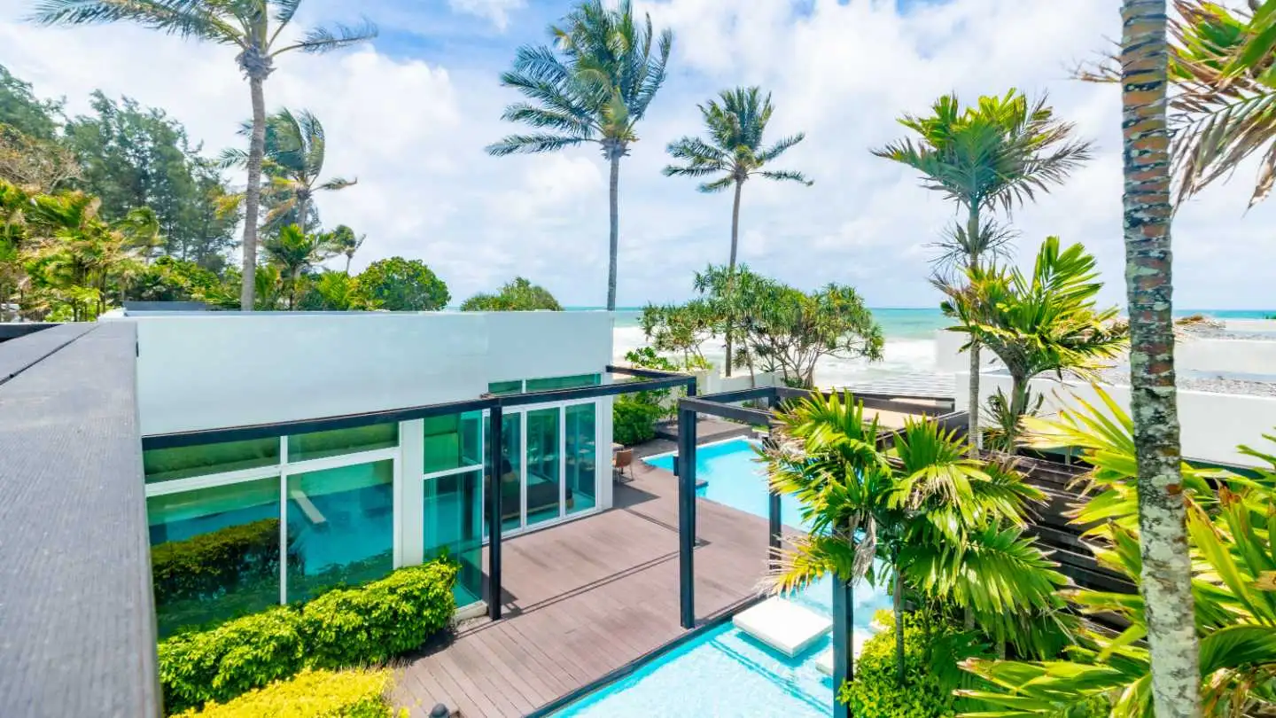 View from Absolute Oceanfront Villa Near Phuket International Airport