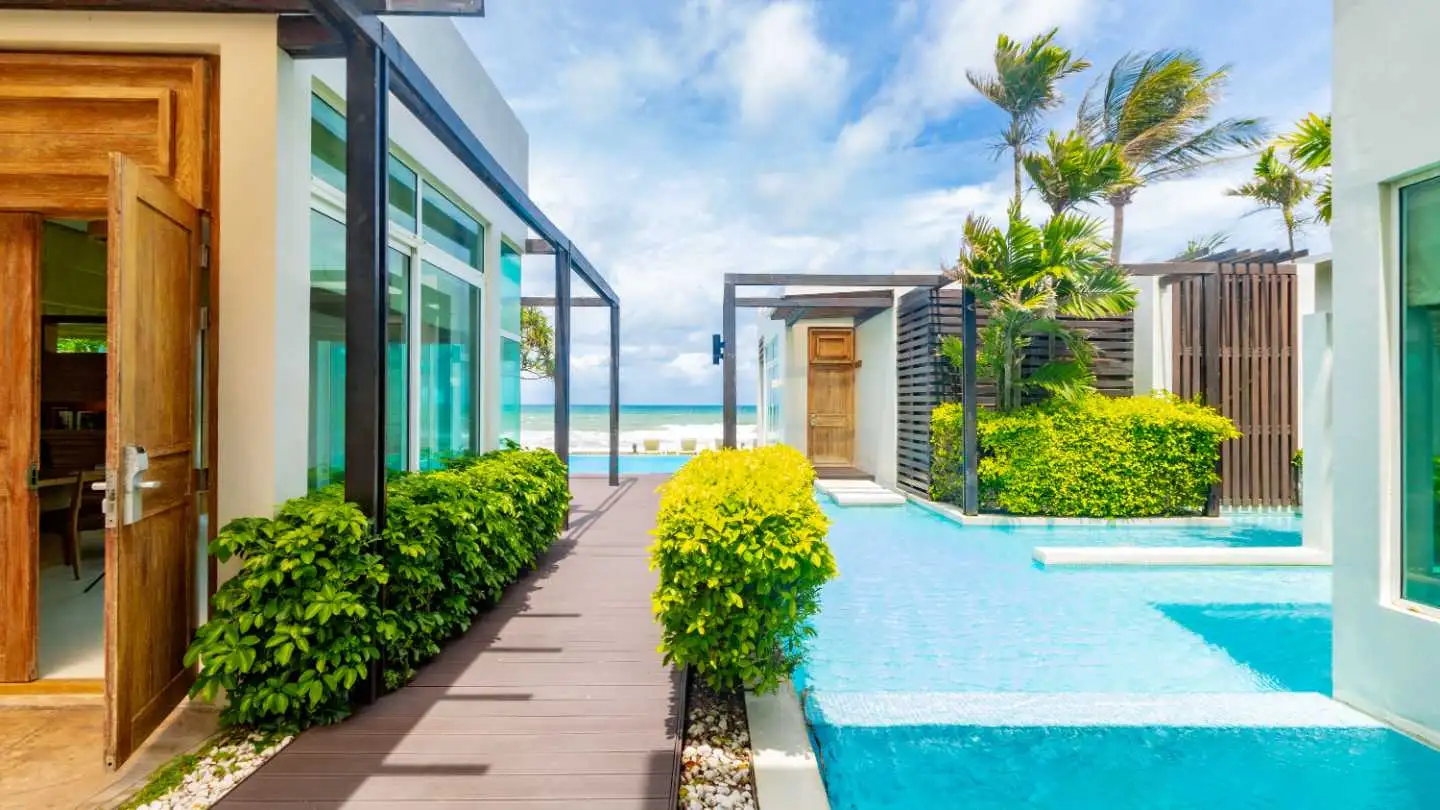 View from Absolute Oceanfront Villa Near Phuket International Airport