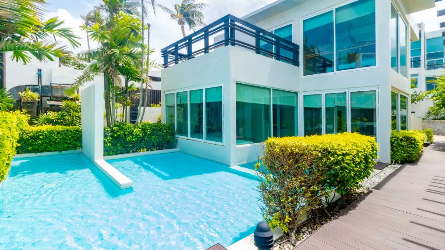 View from Absolute Oceanfront Villa Near Phuket International Airport