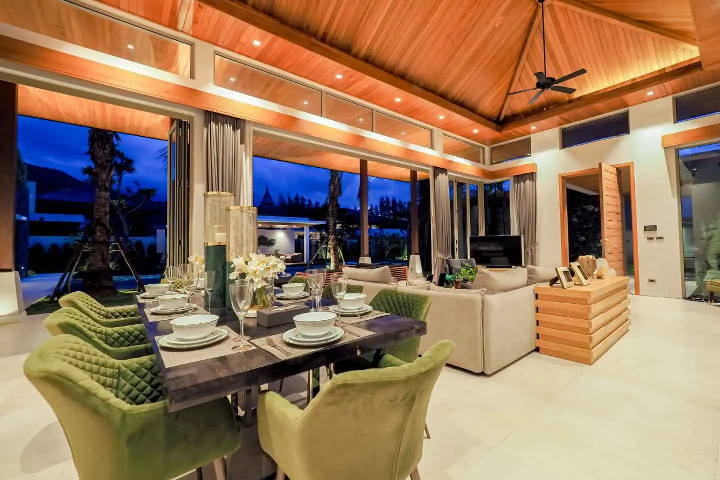 Exterior view of Botanica Lakeside, Layan Beach, Phuket