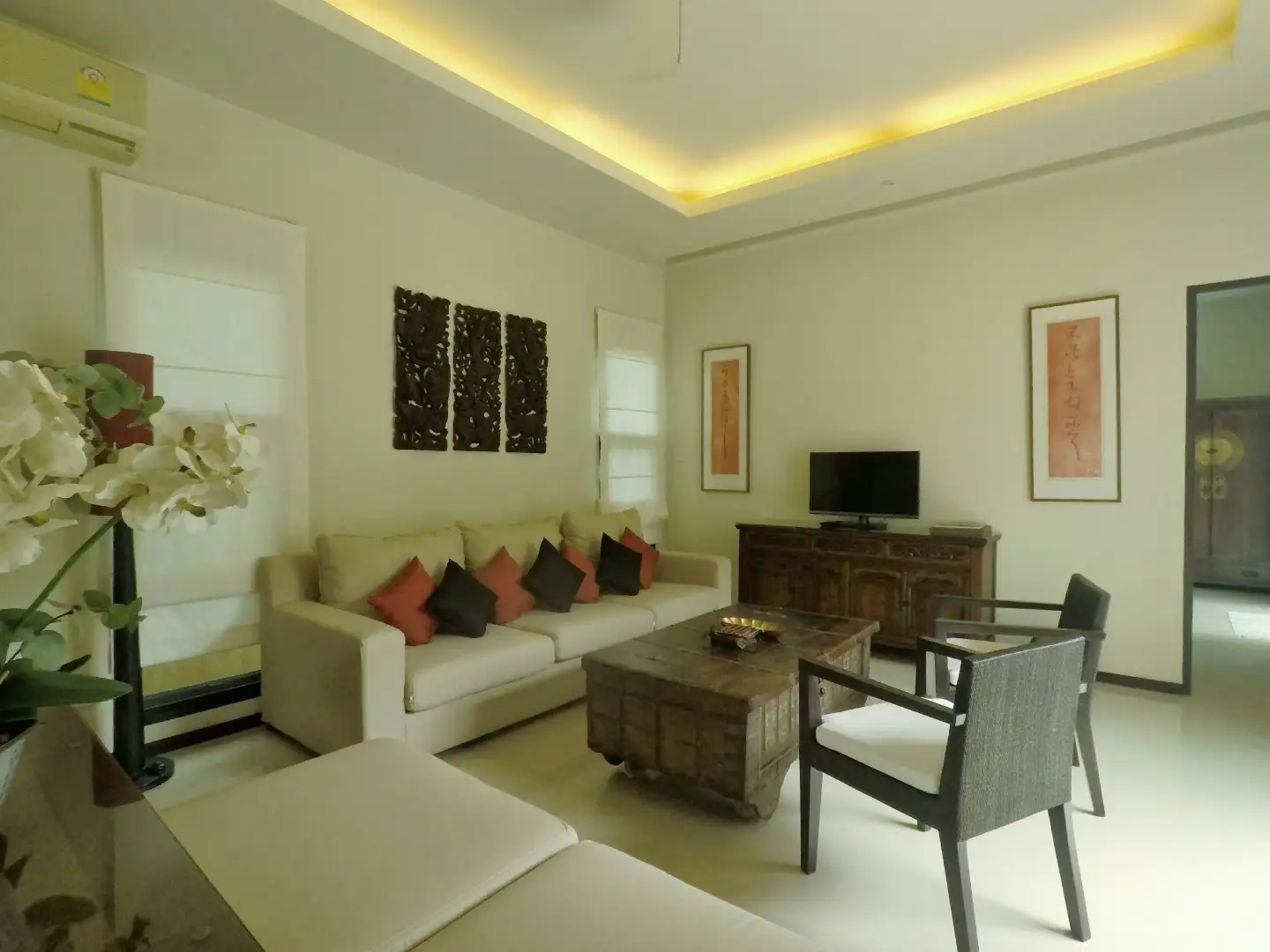 Interior view of 3 Bedroom Pool Villa for Sale on Soi Salika in Rawai - Near Beach, Shops & Restaurants