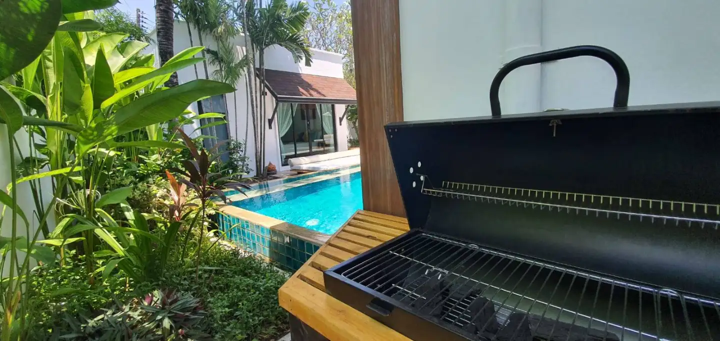 Interior view of 3 Bedroom Pool Villa for Sale on Soi Salika in Rawai - Near Beach, Shops & Restaurants