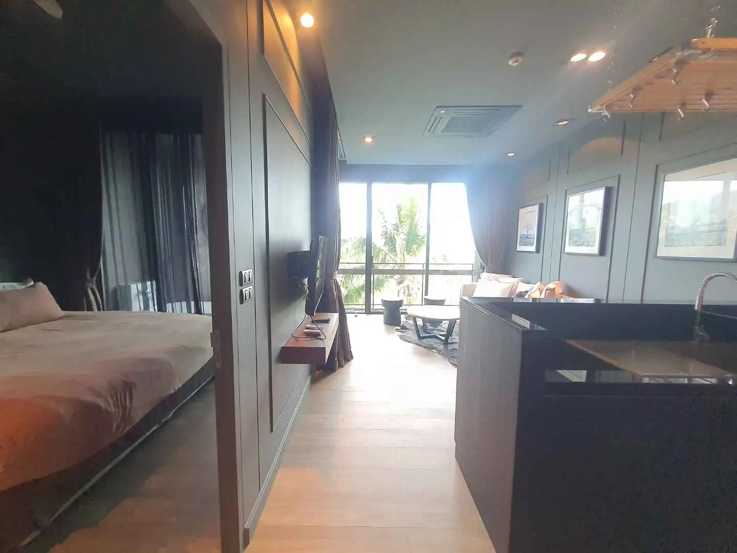 Exterior view of Pool View Resale Condo In Saturdays, Naiharn Beach