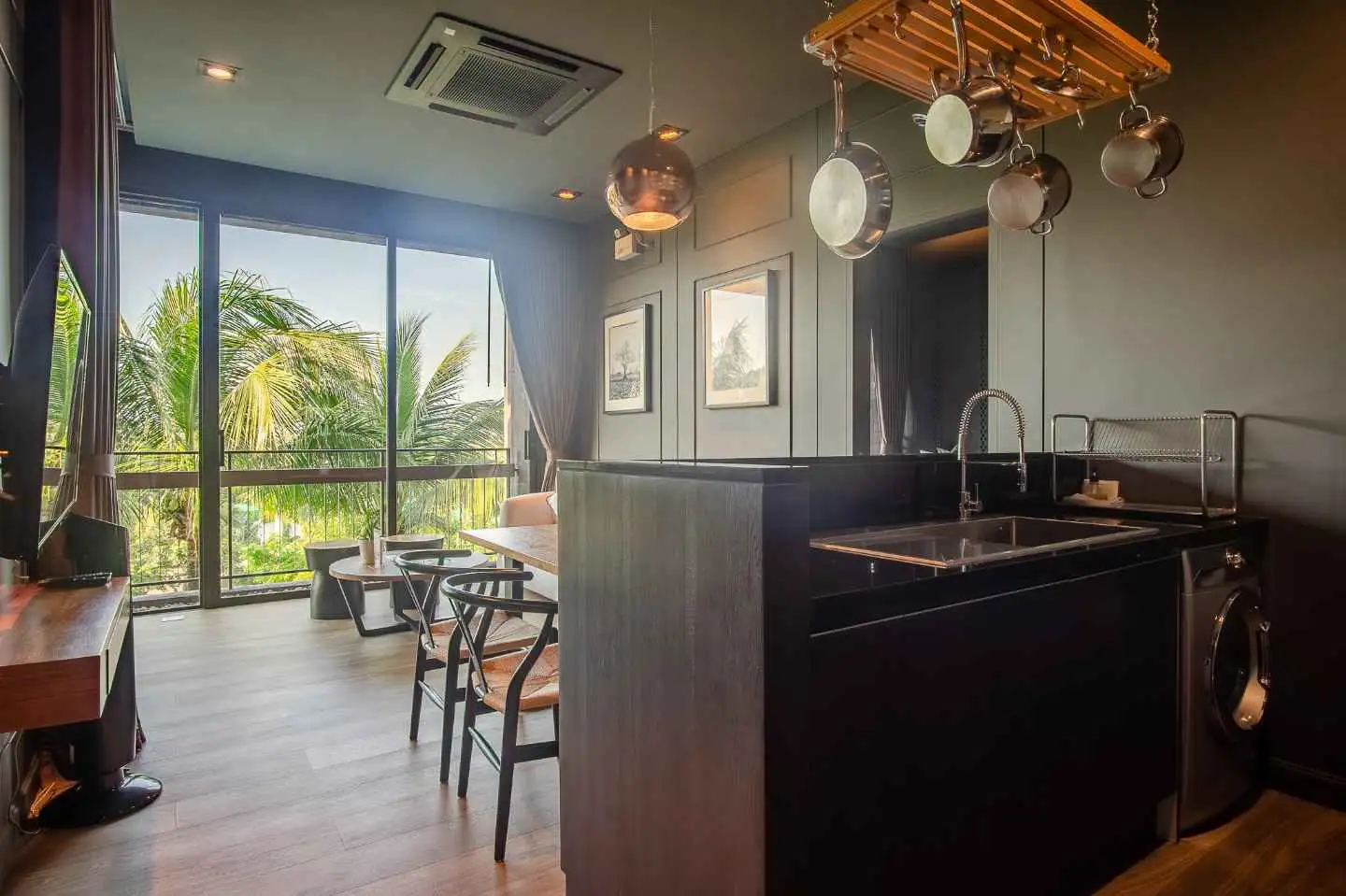 Interior view of 2 Bedroom Mountain View Resale Unit At Saturdays Condo, Naiharn