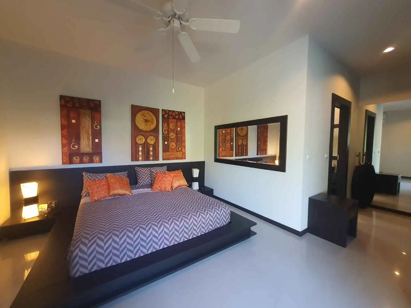 Interior view of 4 Bedroom Pool Villa in Two Villas Kok Yang Estate in Naiharn for Sale