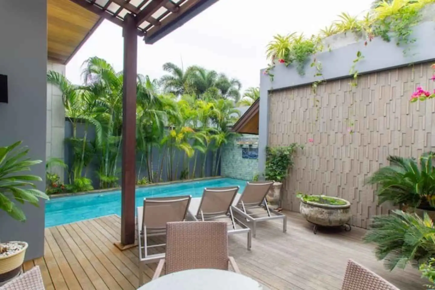 Exterior view of 3 Bedroom Pool Villa For Sale At Saiyuan Estate, Naiharn