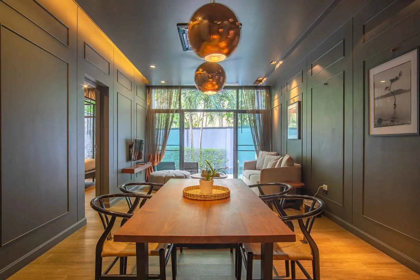 Interior view of 2 Bedroom Pool Villa For Sale In Saiyuan Estate, Naiharn