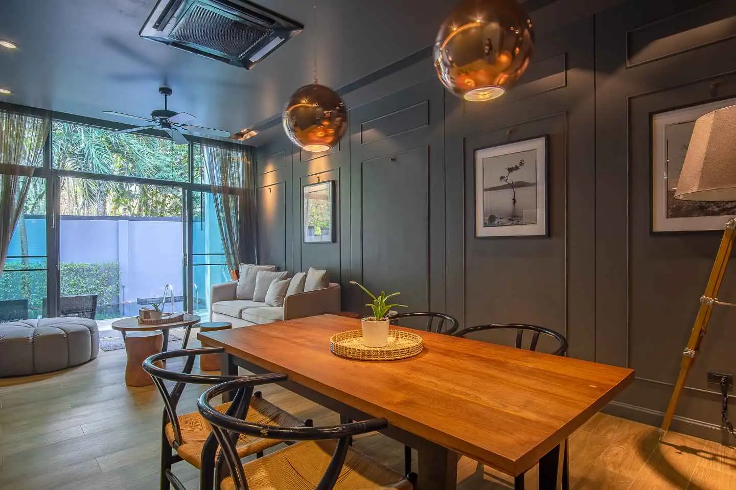 Interior view of 2 Bedroom Pool Villa For Sale In Saiyuan Estate, Naiharn