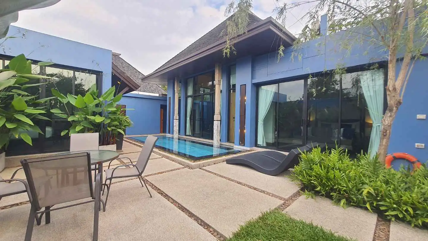 Interior view of 2 Bedroom Pool Villa For Sale At The Wings Pasak Soi 8