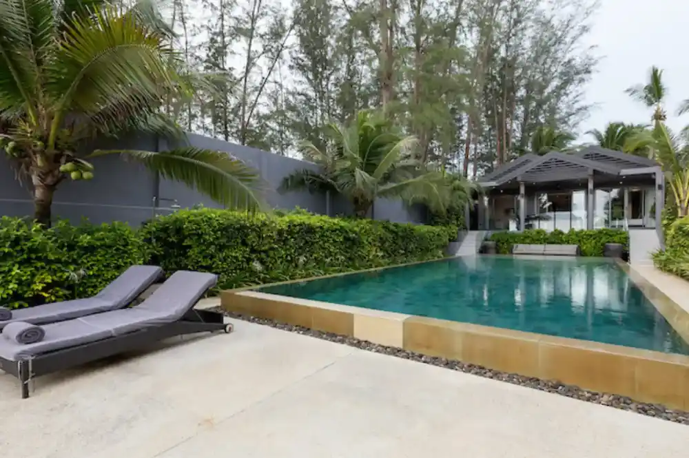 View from Absolute Beachfront Luxury Villa for Sale on Natai Beach