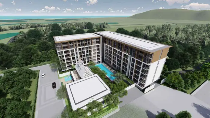Interior view of Modern 2-Bedroom Ozone Laguna Duplex for Sale