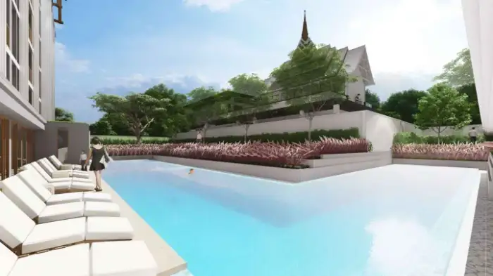 Interior view of Modern 2-Bedroom Ozone Laguna Duplex for Sale