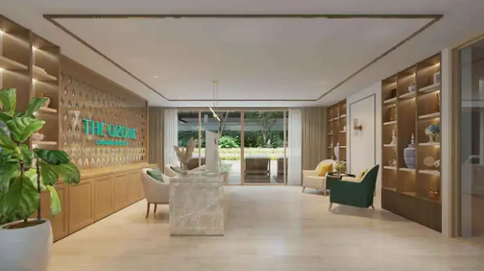 Interior view of Modern 2-Bedroom Ozone Laguna Duplex for Sale
