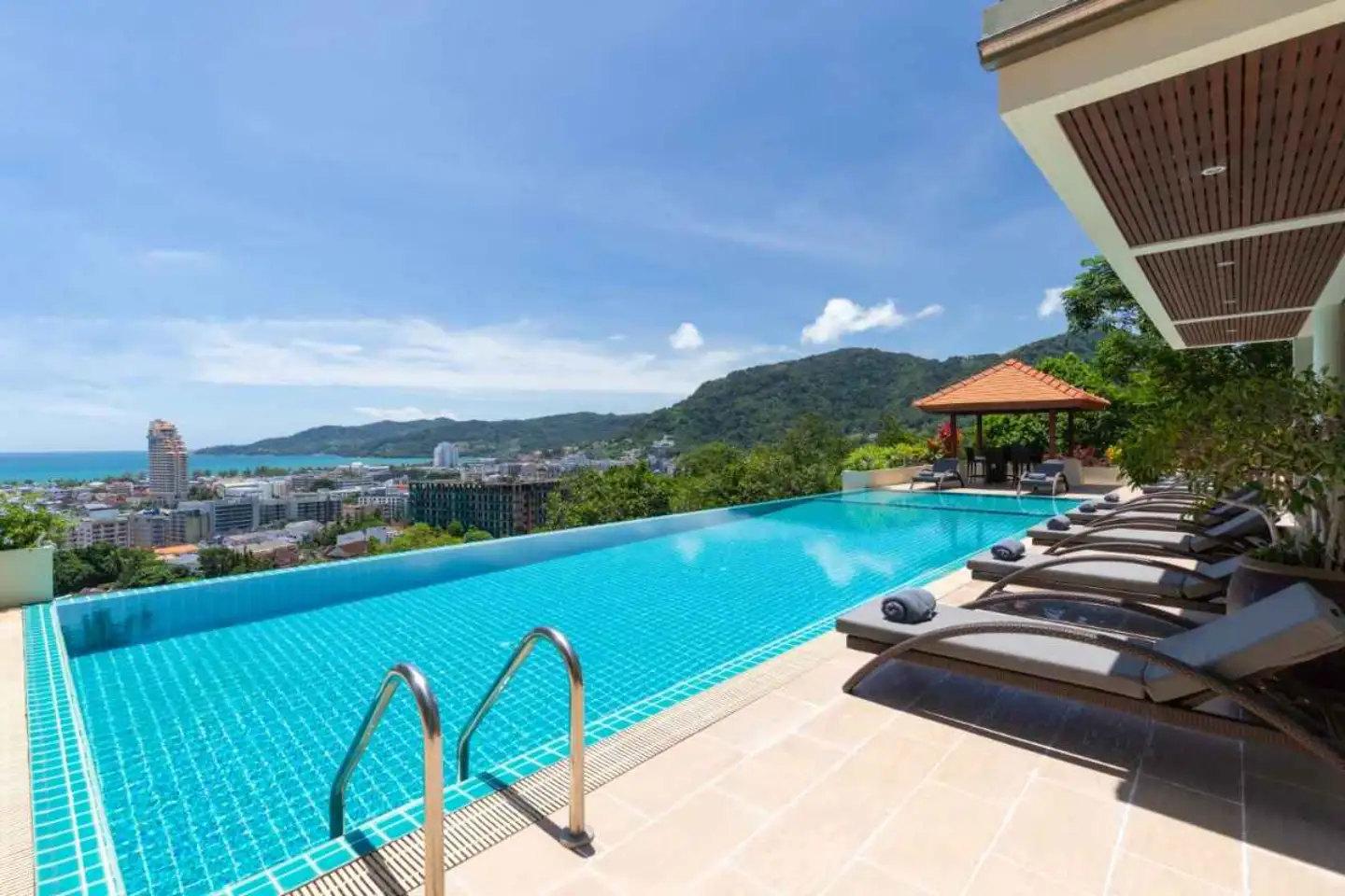 Exterior view of Luxury 7-Bedroom Patong Sea Villa for Sale - Villa Yoosook