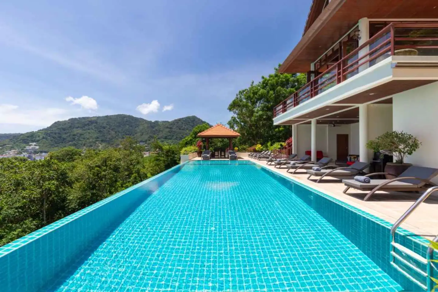 Exterior view of Luxury 7-Bedroom Patong Sea Villa for Sale - Villa Yoosook