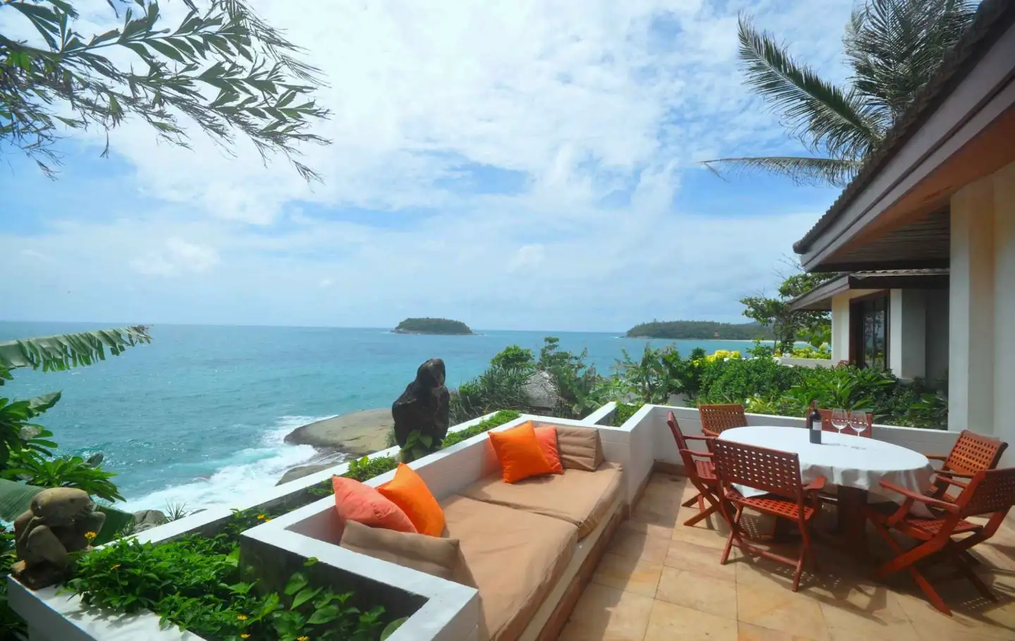 Exterior view of Oceanfront Villa For Sale In Kata Beach, Phuket