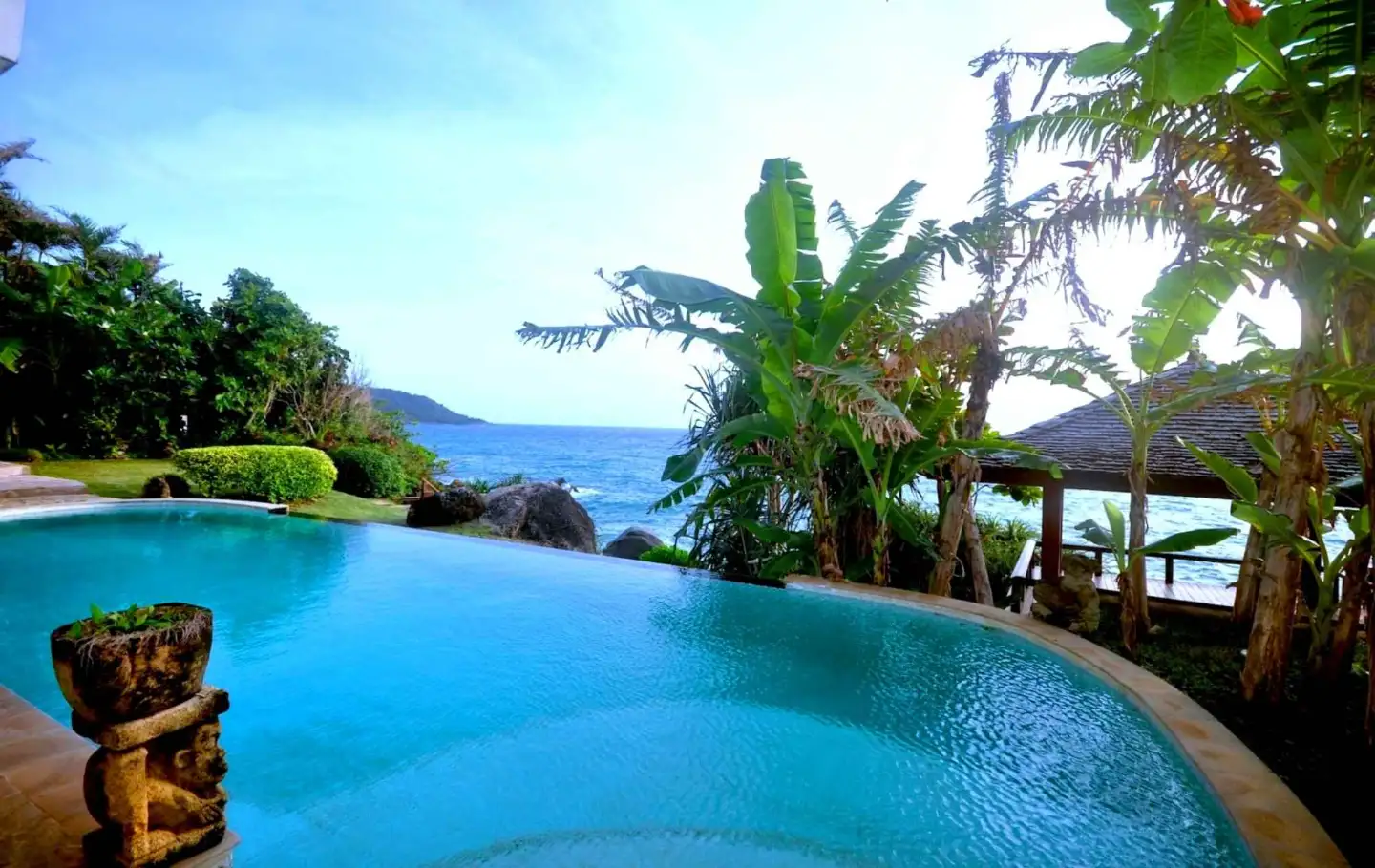Exterior view of Oceanfront Villa For Sale In Kata Beach, Phuket
