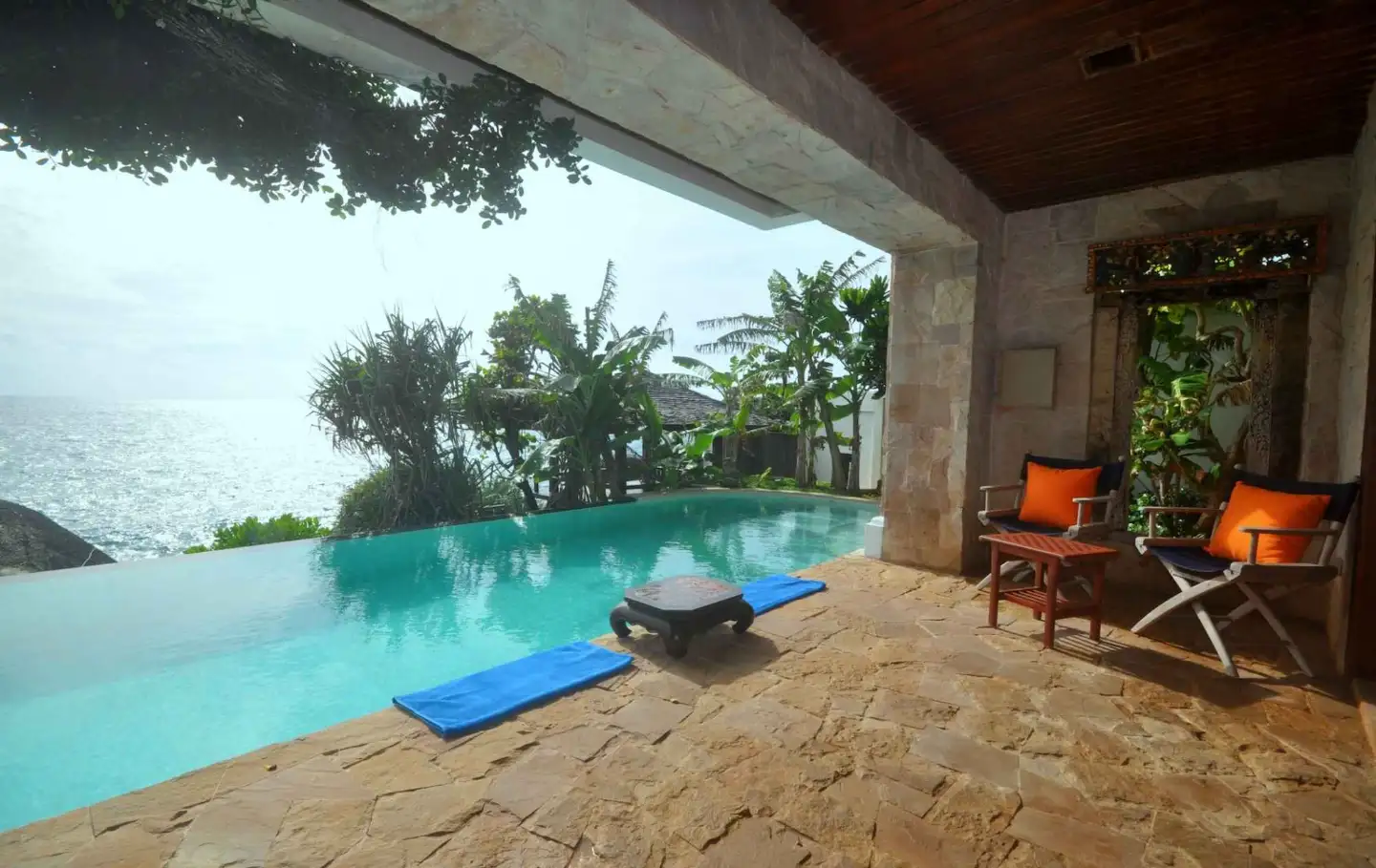 Exterior view of Oceanfront Villa For Sale In Kata Beach, Phuket