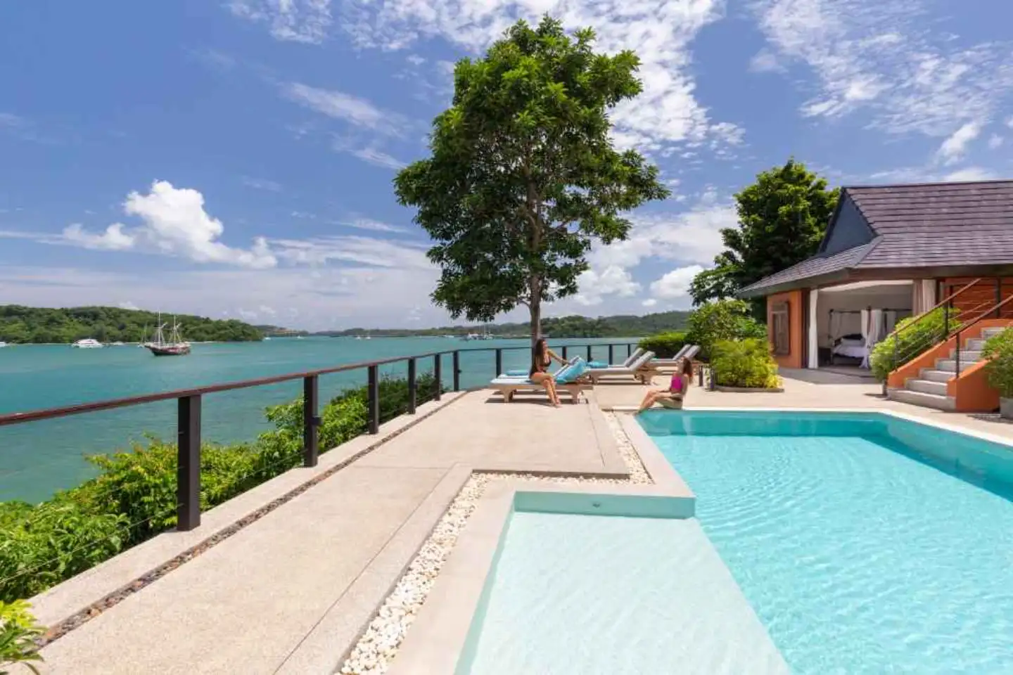 Exterior view of Absolute Oceanfront Pool Villa For Sale In Phuket