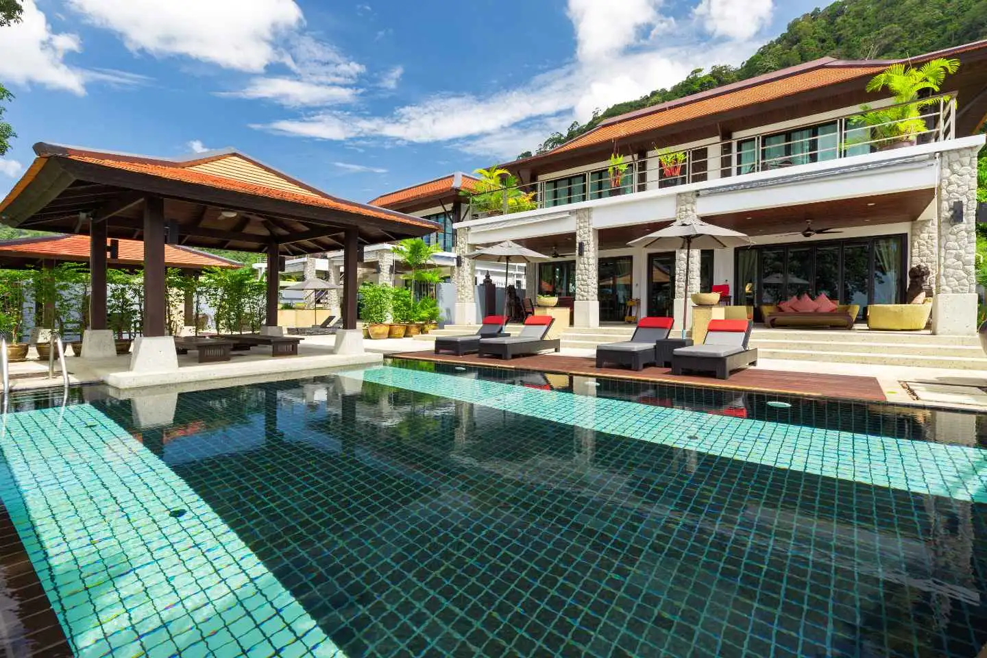 View from Two Luxurious Sea View Villas For Sale Near Patong