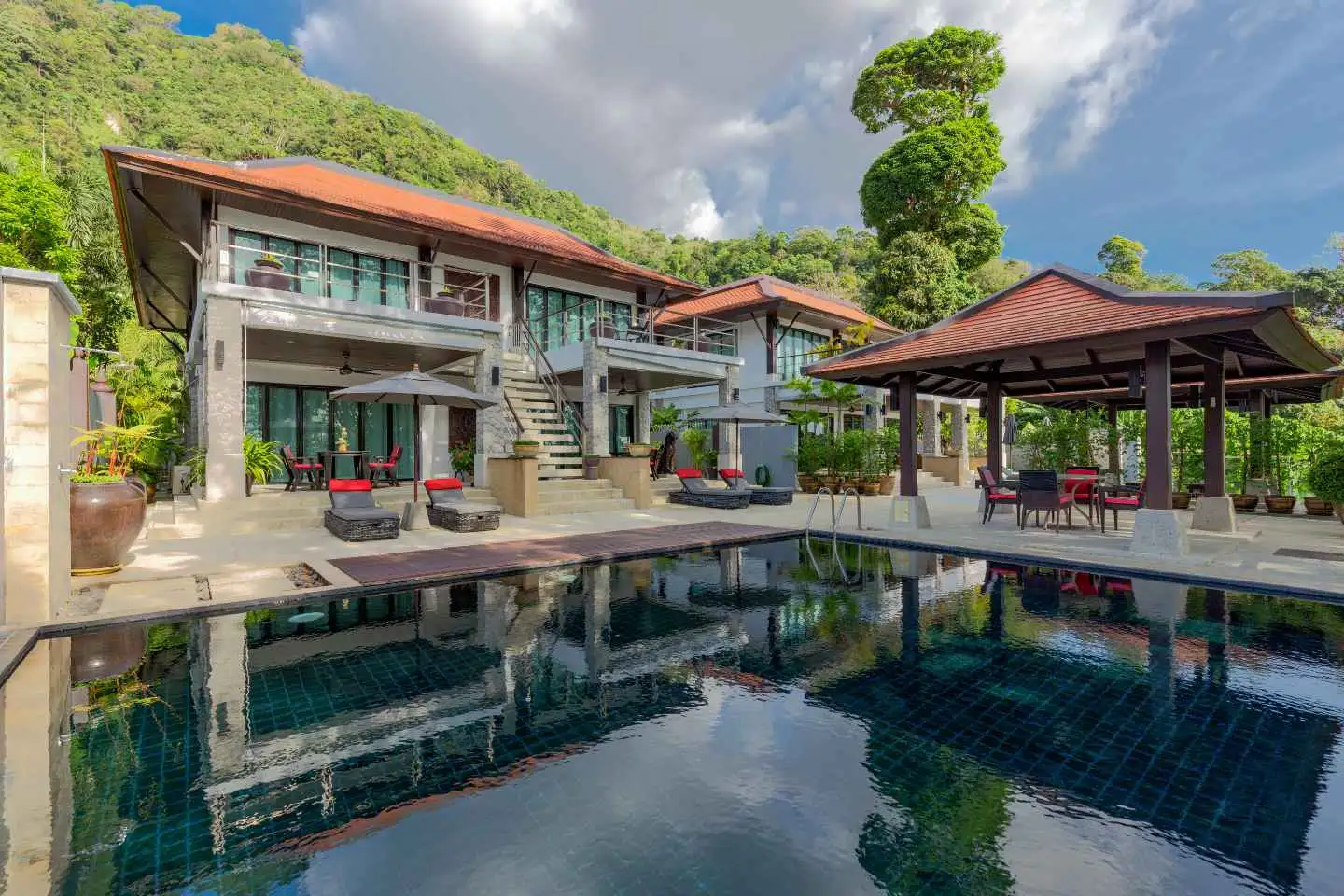 View from Two Luxurious Sea View Villas For Sale Near Patong
