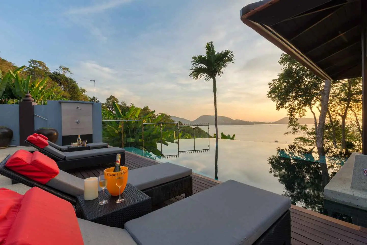 View from Two Luxurious Sea View Villas For Sale Near Patong