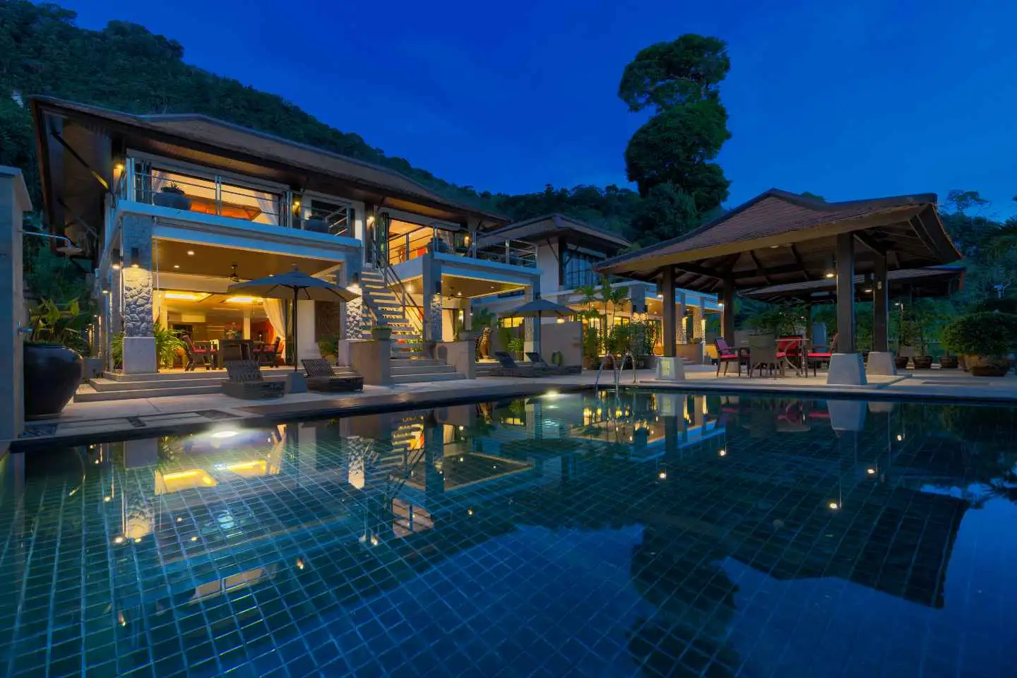 View from Two Luxurious Sea View Villas For Sale Near Patong