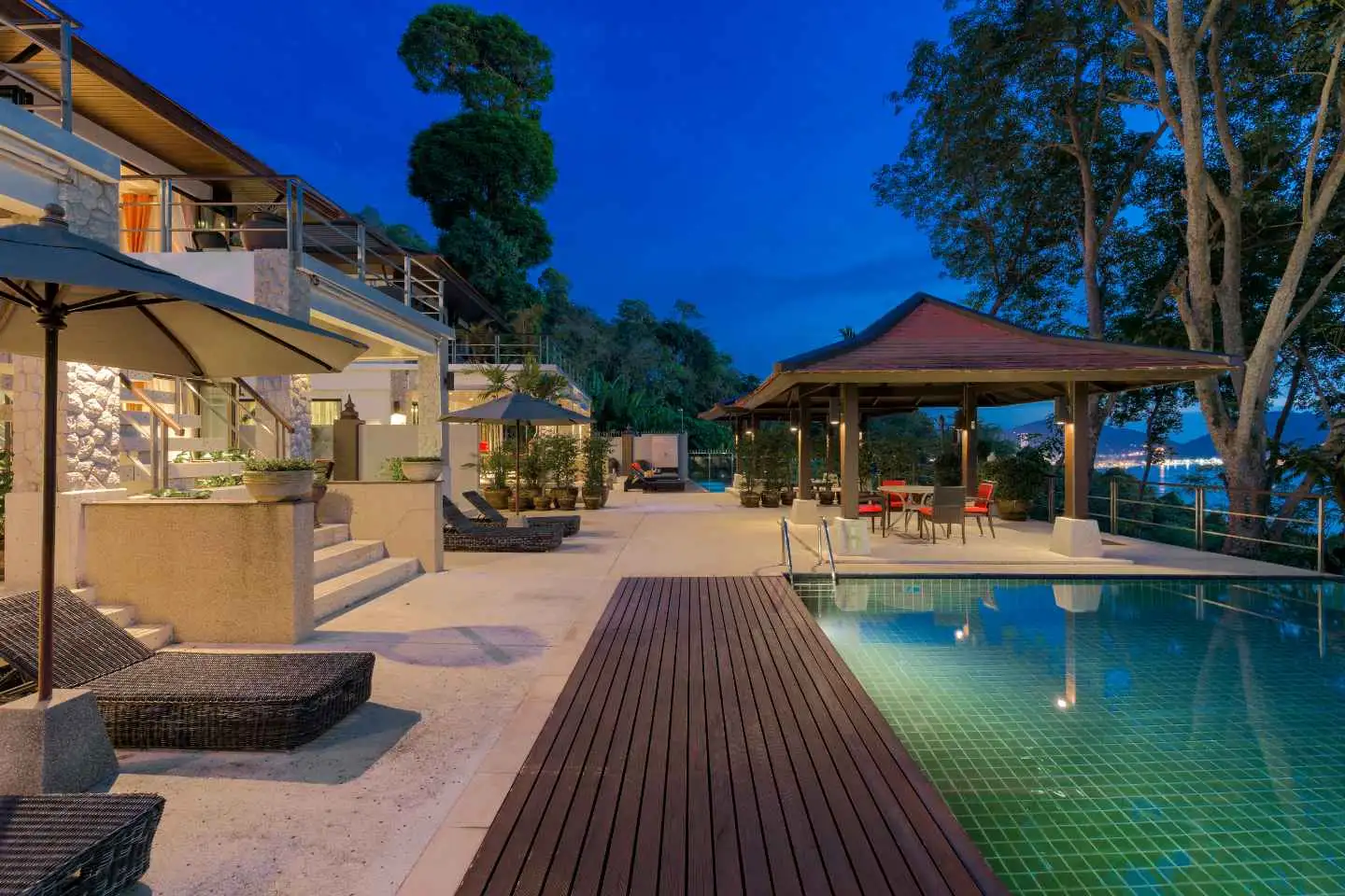 View from Two Luxurious Sea View Villas For Sale Near Patong