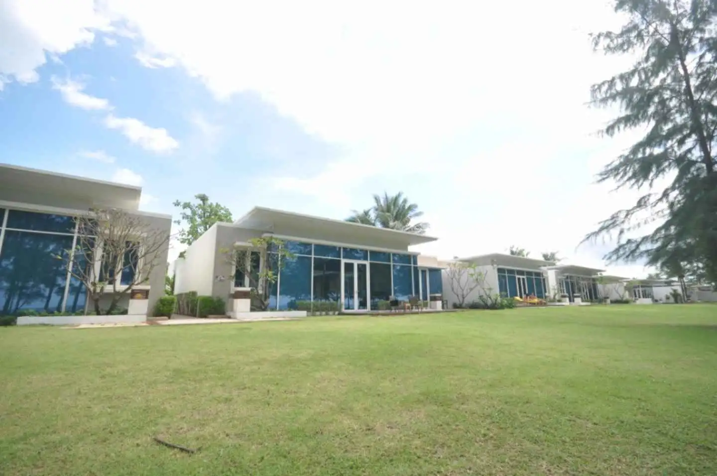 Exterior view of Absolute Beachfront Pool Villa For Sale In Maikhao Beach