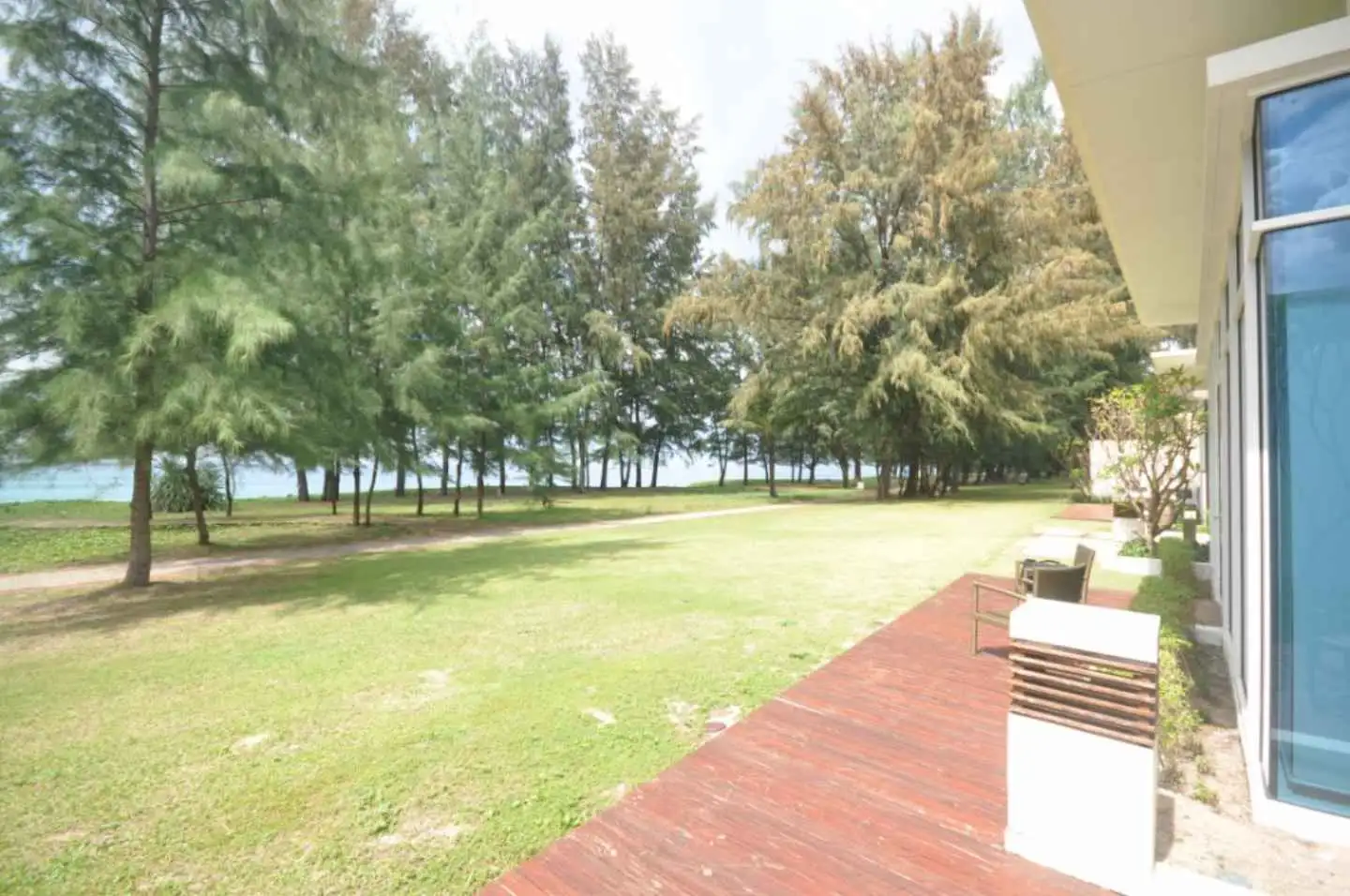 Exterior view of Absolute Beachfront Pool Villa For Sale In Maikhao Beach