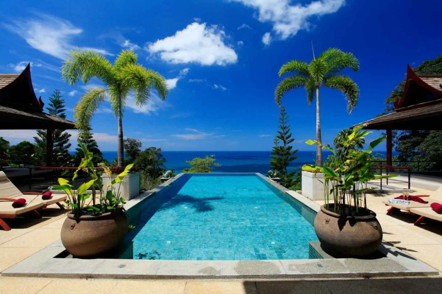 Exterior view of Luxurious Sea View Pool Villa For Sale In Ayara Surin, Phuket