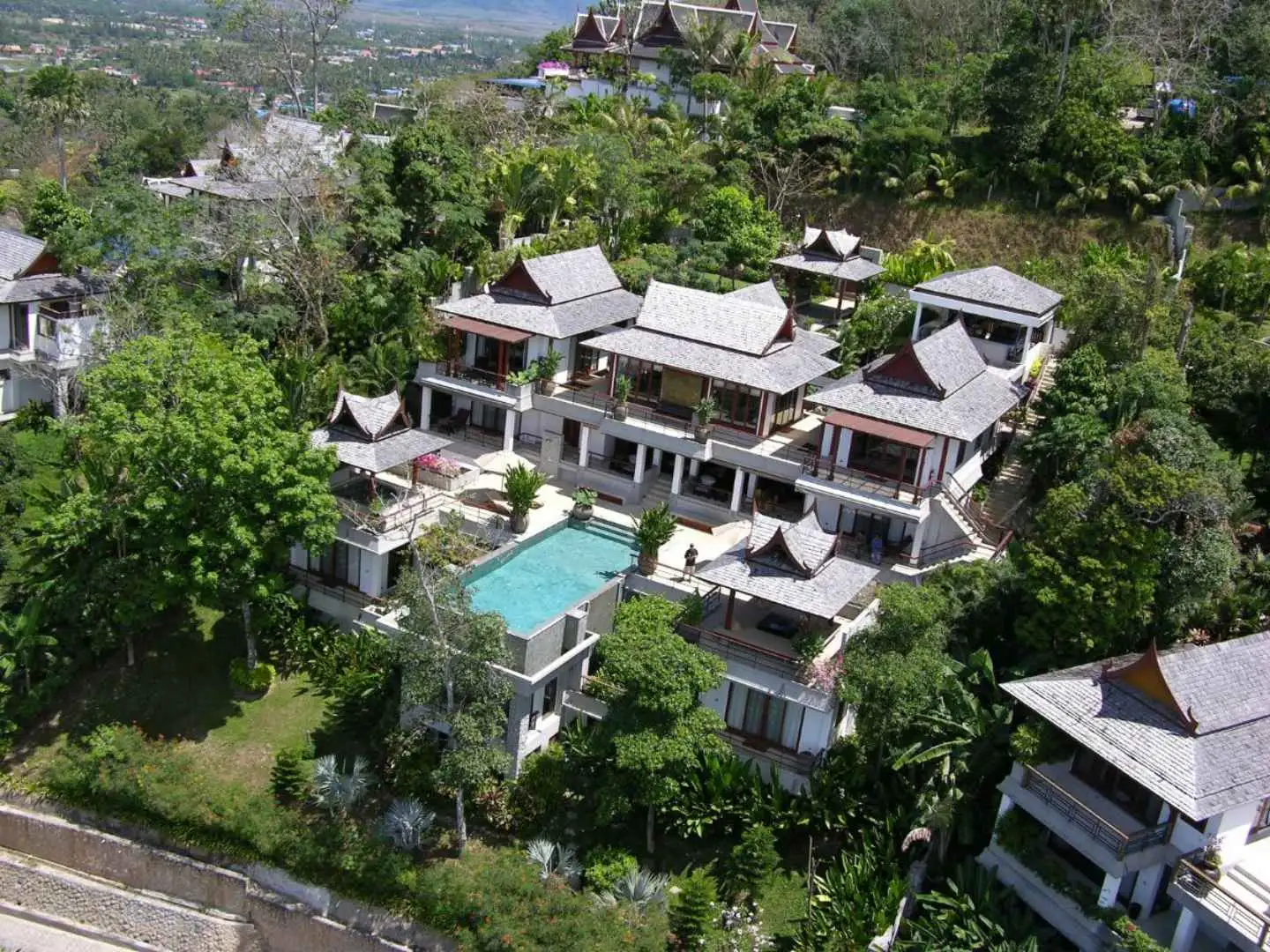 Exterior view of Luxurious Sea View Pool Villa For Sale In Ayara Surin, Phuket