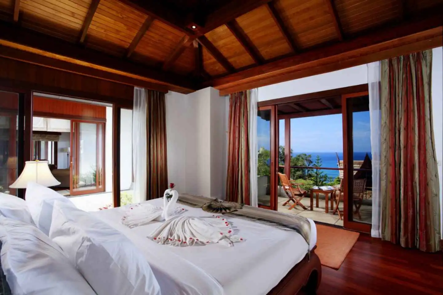 Exterior view of Luxurious Sea View Pool Villa For Sale In Ayara Surin, Phuket