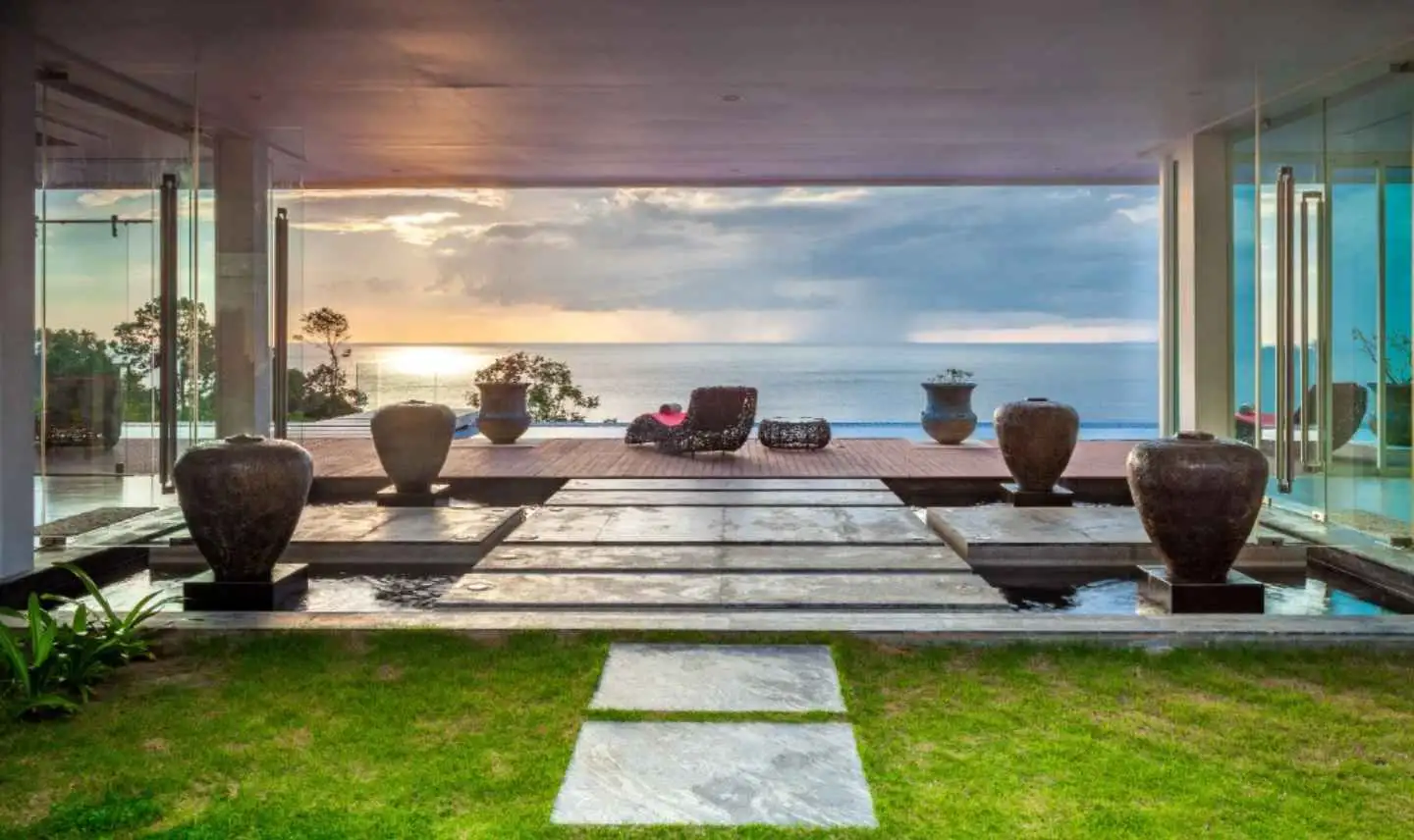 View from Villa Solaris