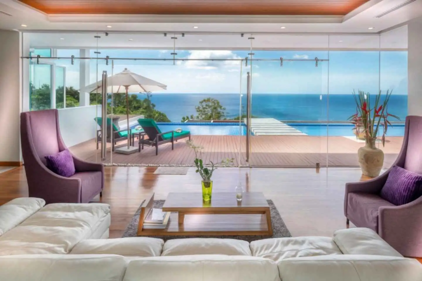 View from Villa Solaris