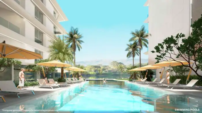 Interior view of Resale 1 Bedroom Apartment In Aqua Waterfront Residence