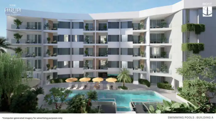 Interior view of Resale 1 Bedroom Apartment In Aqua Waterfront Residence
