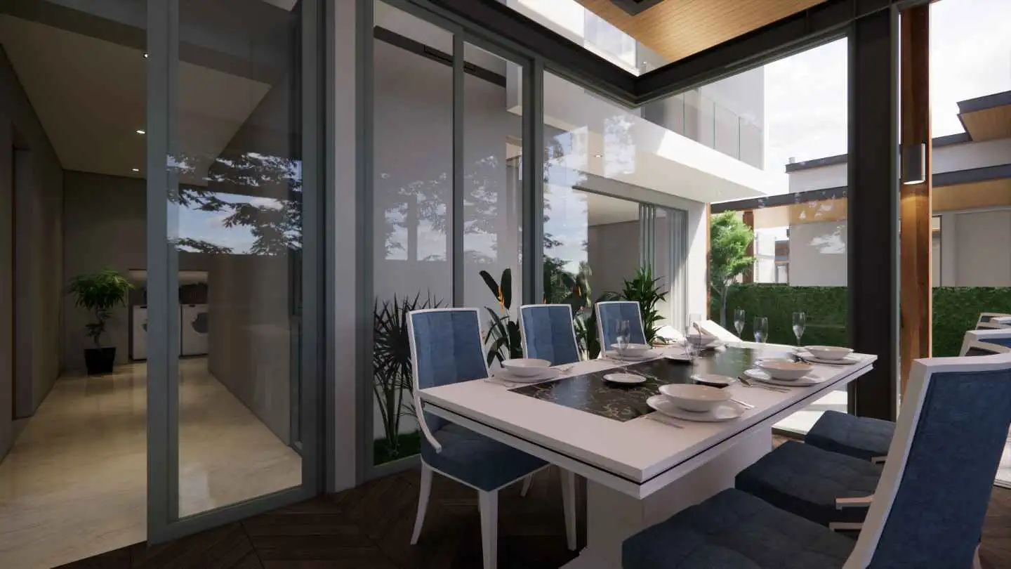 Interior view of Orchard Villas