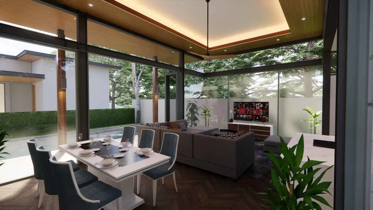 Interior view of Orchard Villas