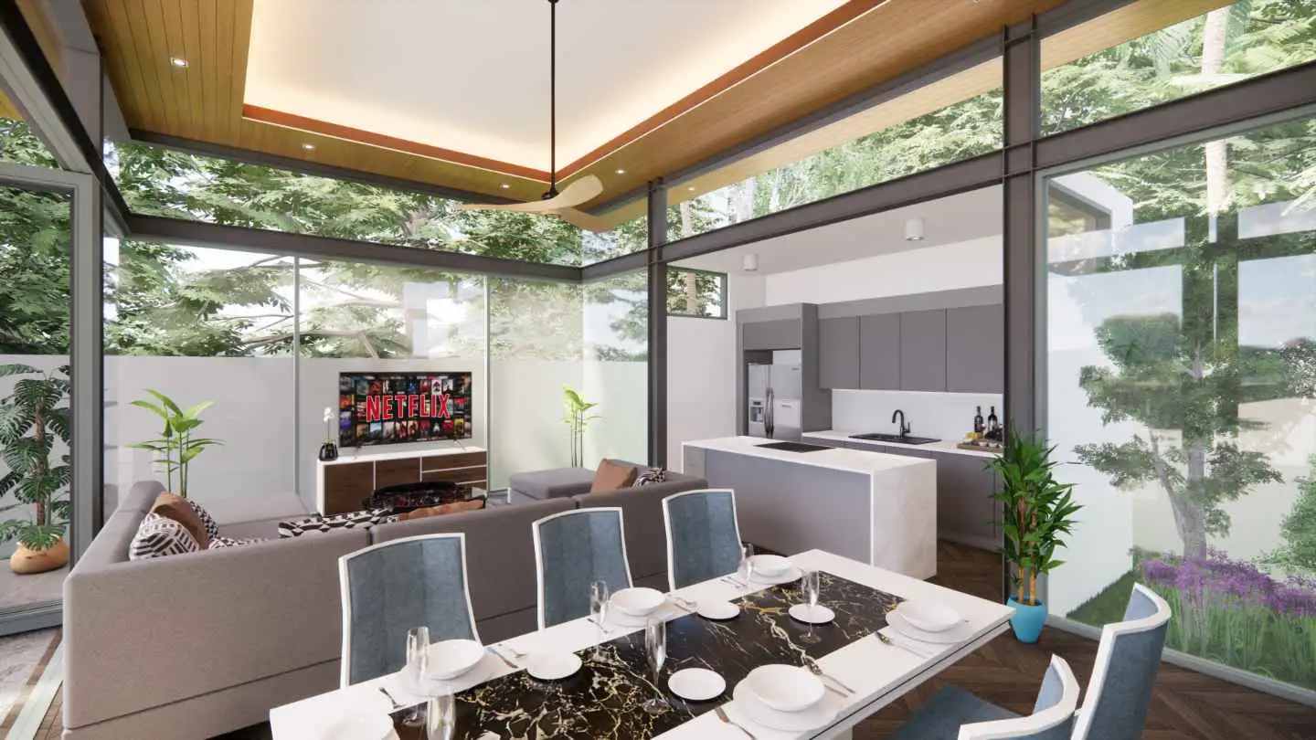 Interior view of Orchard Villas
