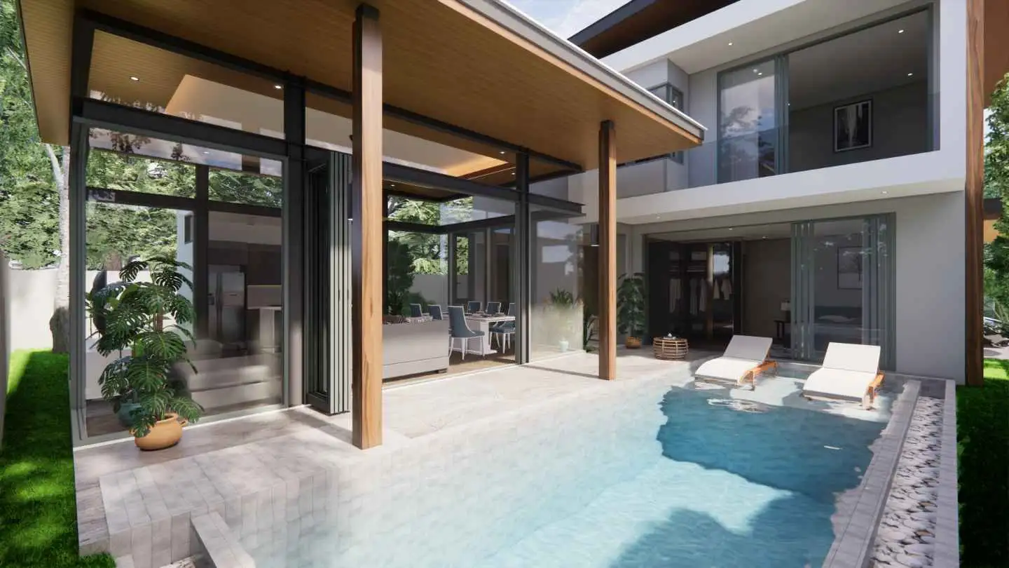 Interior view of Orchard Villas