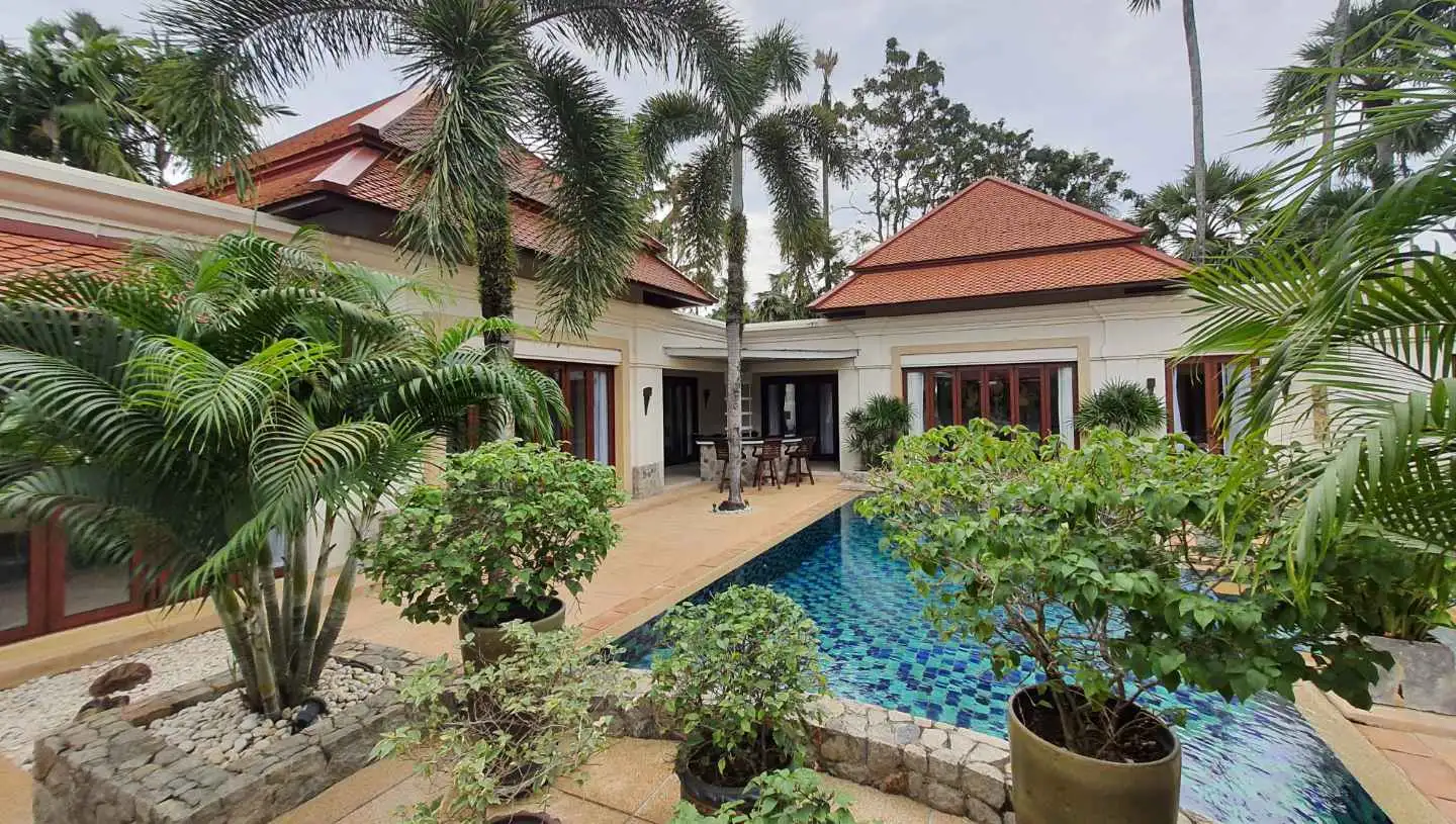 Exterior view of Luxurious Pool Villa For Sale in Sai Taan, Phuket